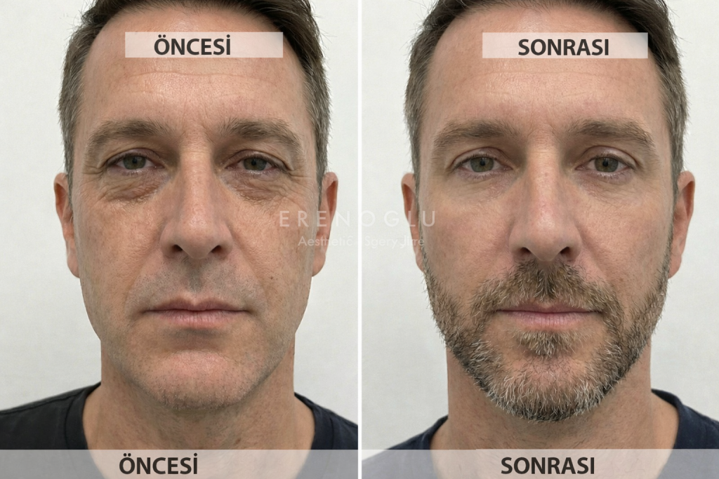 Kaz Ayağı Botoks Öncesi ve Sonrası