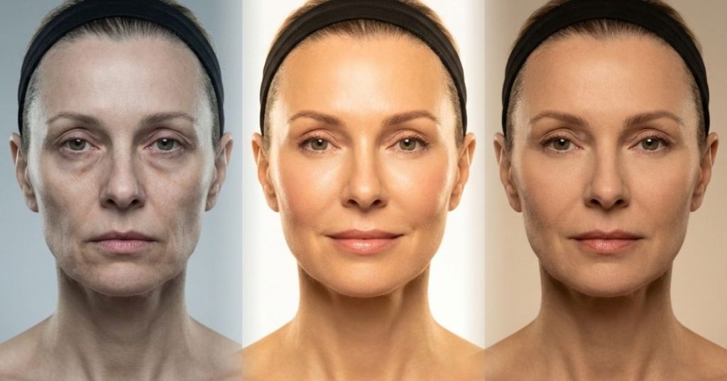 orta yuz germe kalici midir